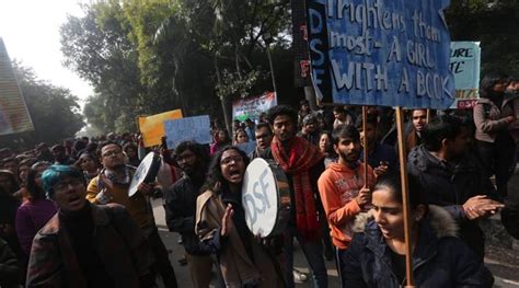 Jnu Violence Protest Today Latest News Live Updates Delhi Jnu Protest