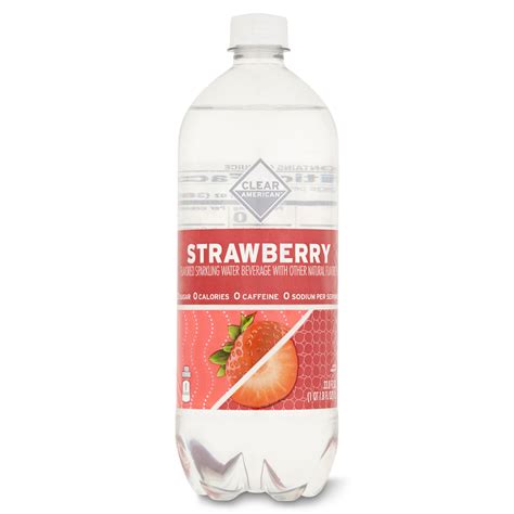 Clear American Sparkling Water Strawberry Fl Oz