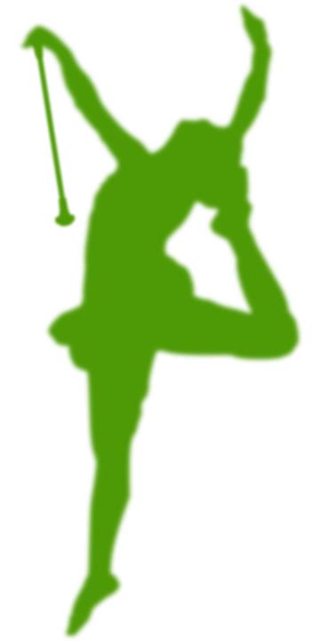 Download Majorette, Dancer, Silhouette. Royalty-Free Vector Graphic ...