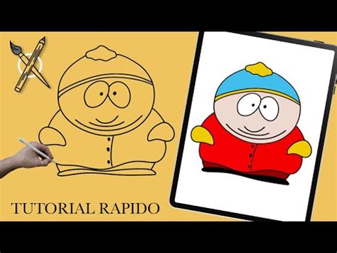 CÓMO DIBUJAR A ERIC CARTMAN DE SOUTH PARK FÁCIL TUTORIAL PASO A PASO