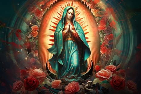 Premium Ai Image Dia De La Virgen De Guadalupe