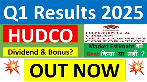 Hudco Q Results Hudco Results Today Hudco Share News Hudco