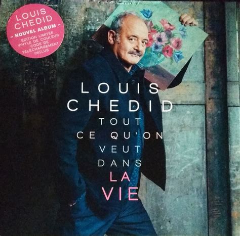 Tout Ce Qu On Veut Dans La Vie Louis Chedid Partition De La