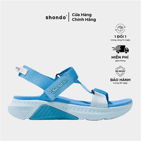 Giày Sandals Nam Nữ Shondo F7 Racing Xanh Dương Xanh Da Trời F7R3033 ...