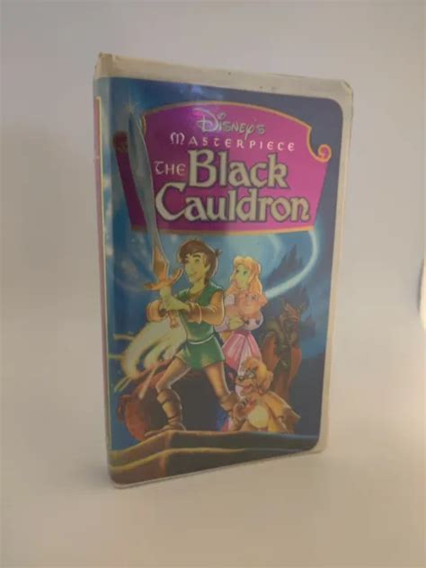 WALT DISNEY S LE chaudron noir VHS collection chef d œuvre coquille