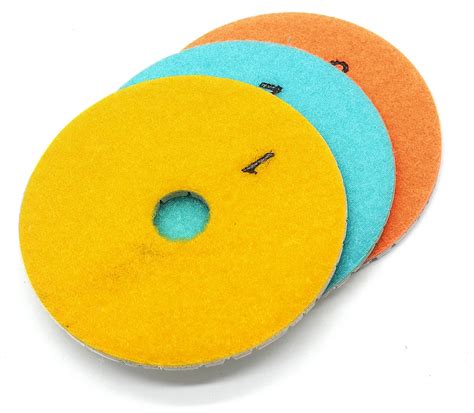 4 Inch 3 Step Polishing Pad JXECHEN