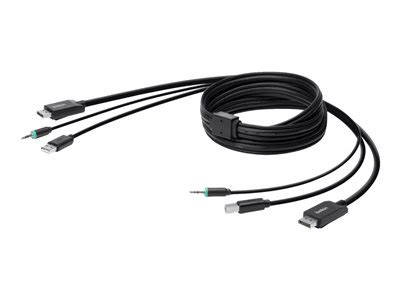 Belkin Secure KVM Combo Cable Cable Clavier Video Souris Audio