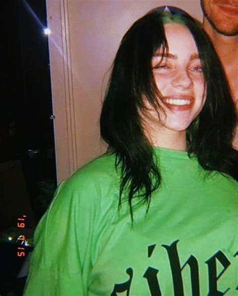 Pin On Baby Billie Billie Eilish Billie Green Hair