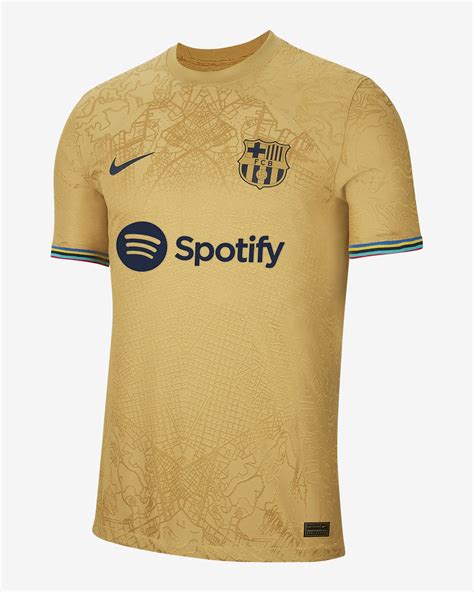 Fotbollströja FC Barcelona 2022 23 Match bortaställ Nike Dri FIT ADV