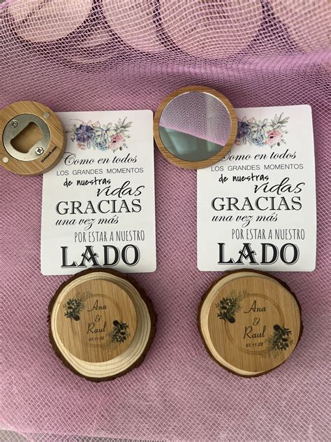 Pack Espejos Y Abridores De Bamb Uvimark Productos Y Regalos