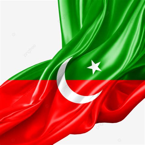 Flag Of The Pakistan Tehreek E Insaf Pti Flag Pakistan Tehreek E