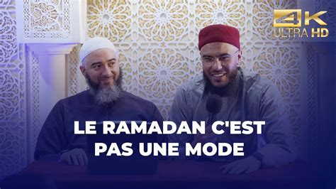 Le Ramadan C Est Pas Une Mode Imam Mehdi Nader Abou Anas