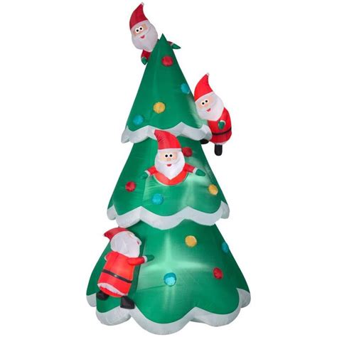 Gemmy 9 Ft Lighted Christmas Tree Christmas Inflatable In The Christmas