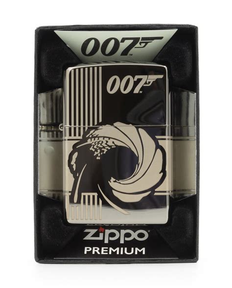 Zapalniczka Zippo James Bond Black Ice Zapalniczki Eu