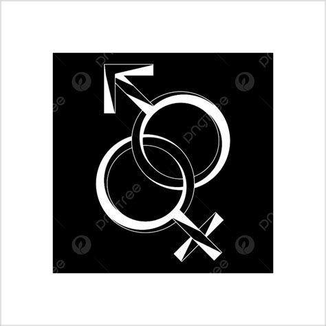 Male Female Symbol Vector Hd Png Images Gender Symbol Icon Male Female Gender Drawing Symbol