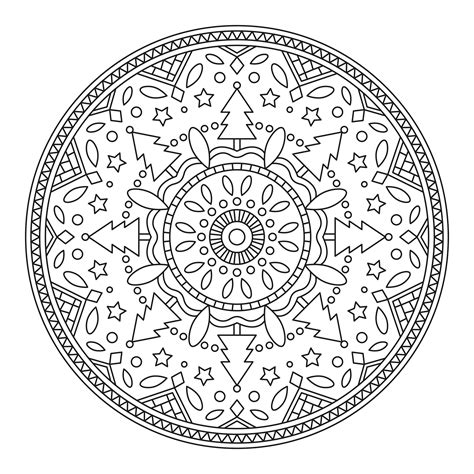 Mandala Di Natale Per Bambini E Adulti Nostrofiglio It