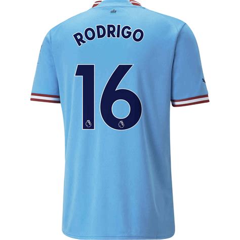 2022/23 PUMA Rodri Manchester City Home Jersey - SoccerPro