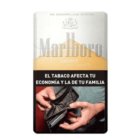 Cigarrillos Marlboro Gold Box Golozinas Luj N