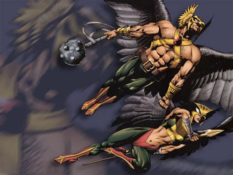 Hawkman and Hawkgirl - funkyrach01 Wallpaper (15338852) - Fanpop