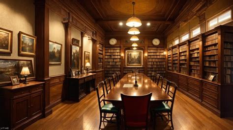 Premium Photo | The library at the university of chicago