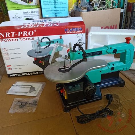 Jual Mesin Scroll Saw Gergaji Meja Ukir Inch Nrt Pro Di Lapak Harris