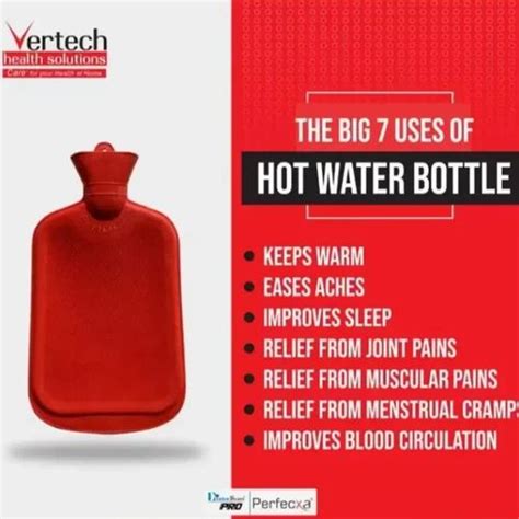 Rectangular Perfecxa VHS 0140 Hot Water Bottle 2 L At Rs 110 In Jaipur