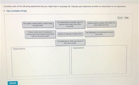 Solved Consider Each Of The Following Statements That You Chegg