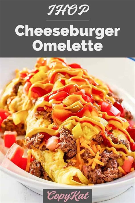 IHOP Cheeseburger Omelette - CopyKat Recipes