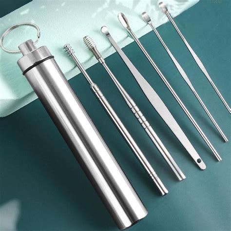 Jual ALAT PEMBERSIH KOTORAN TELINGA KOREK KUPING STAINLESS EAR CLEANER