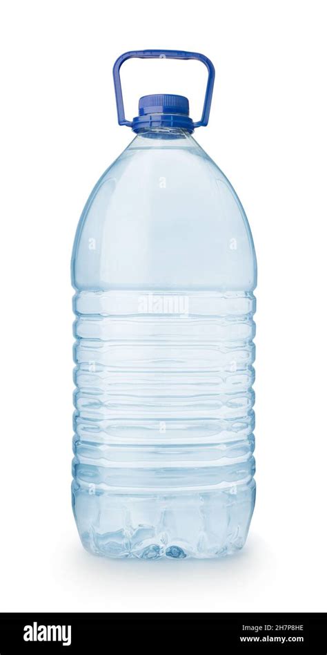 Large clear bottle of water isolated on white Stock Photo - Alamy