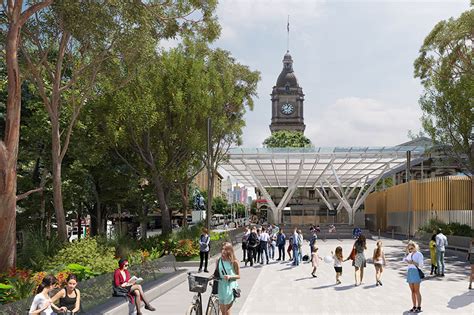 spectacular town hall station revealed  city news