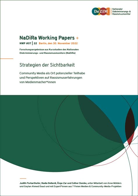 Strategien der Sichtbarkeit