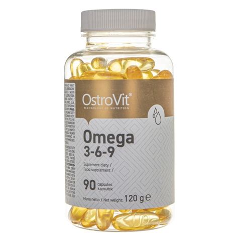 OstroVit Omega 3 6 9 90 kapsułek