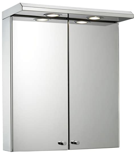 Croydex Shire Double Door Illuminated Cabinet 450 X 530mm