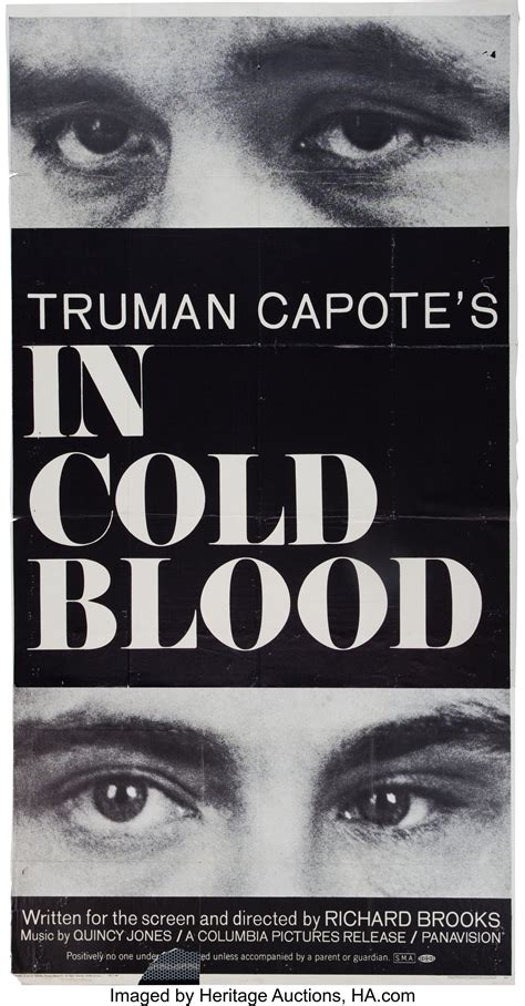 In Cold Blood Movie Poster (Columbia, 1967).... (Total: 2 ) | Lot ...