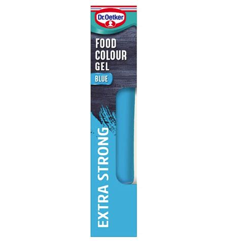 Dr Oetker Food Colour Gel Blue 6x15g British Baking Kellys