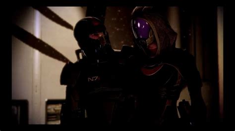 Mass Effect 2 Shepard Hugs Tali Youtube