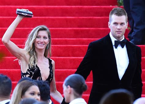 Vid O Tom Brady Et Sa Splendide Femme Gisele B Ndchen Soir E Du Met