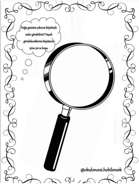 Printable Magnifying Glass Template Artofit