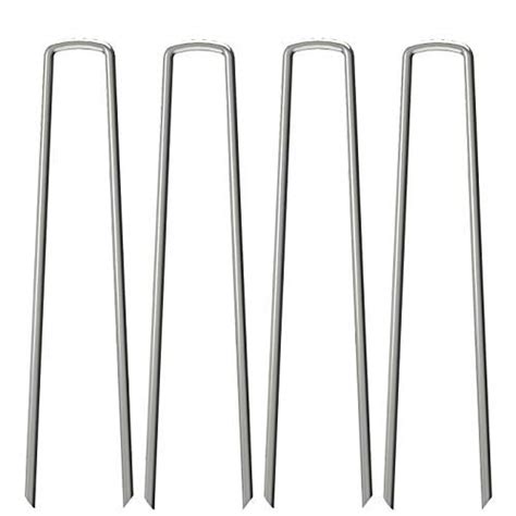 OK5STAR 50 Pack 12 Garden Stakes Pins Heavy Duty Garden Landscape