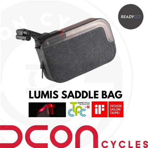 Readygo Lumis C Saddle Bag With Light Lazada Ph