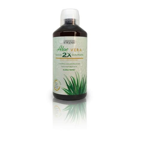 Aloe Vera Juice X With Krymi Pulp Ml Loreto Pharmacy