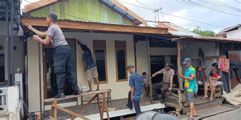 Sebulan Dikerjakan Bedah Rumah Nenek Raihanah Rampung Megapolis