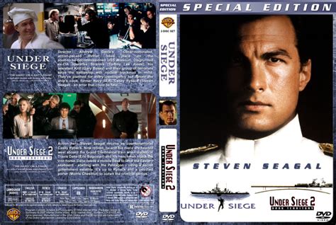 Under Siege Double Feature Dvd Cover R Custom