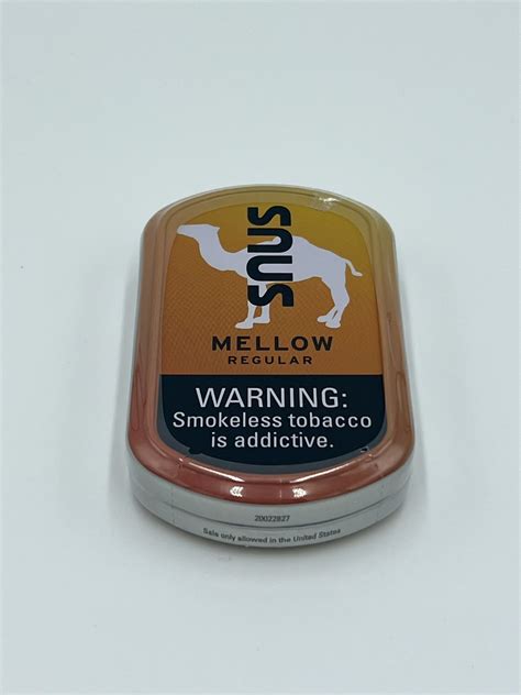 Buy Camel Snus Mellow Regular Native Smokes 4 Less