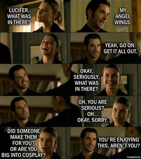 Lucifer Morningstar Funny Quotes - ShortQuotes.cc