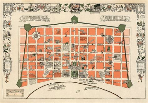 Exploring The Charm Of The Map Of The French Quarter Calendar