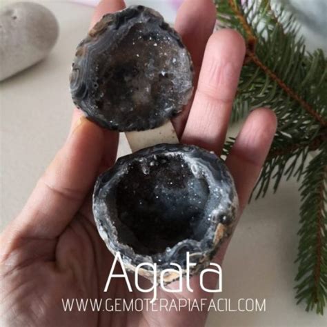 Geodino De Agata Modelo Luna Gemoterapia F Cil Tienda De Minerales