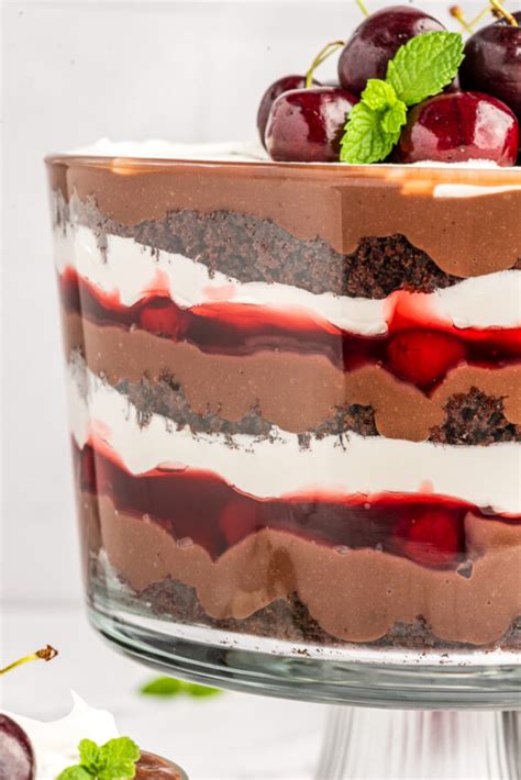 Black Forest Trifle The Novice Chef