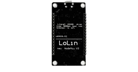 NodeMCU Take Lolin V3 Mode ESP8266 12E | MakerShop.ie